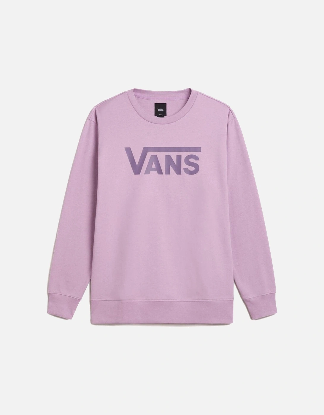 Women's Vans Womens Drop V Logo Sweatshirt - Purple - Size: M