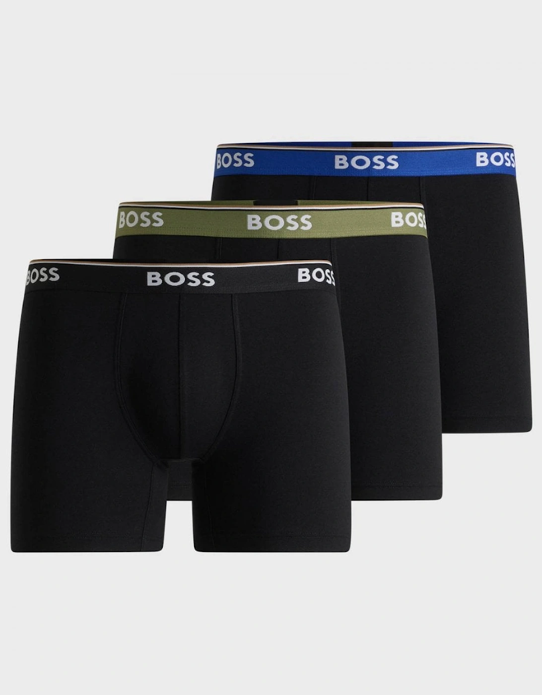 BOSS Orange Power 3-Pack Mens Boxer Briefs, 8 of 7