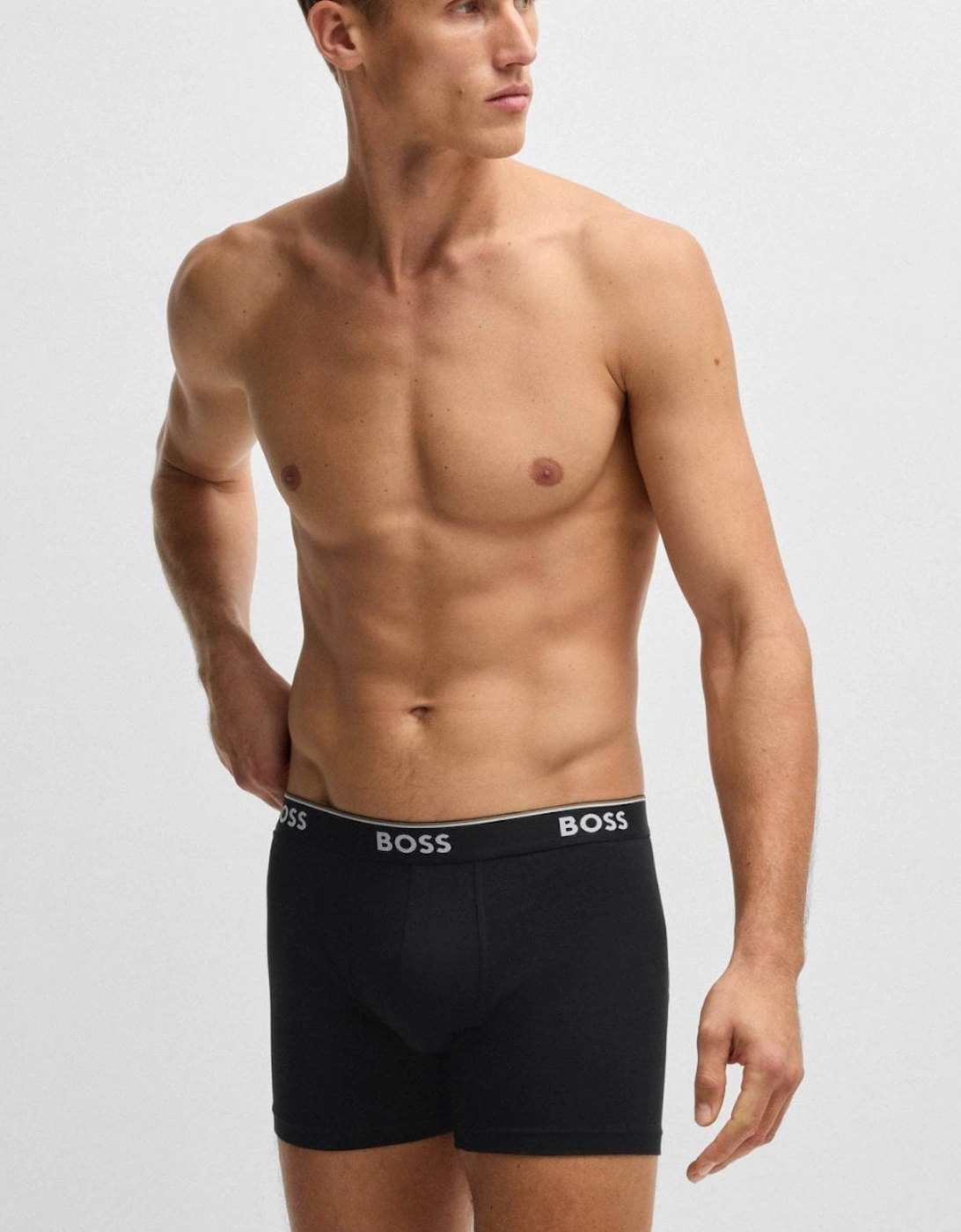 BOSS Orange Power 3-Pack Mens Boxer Briefs