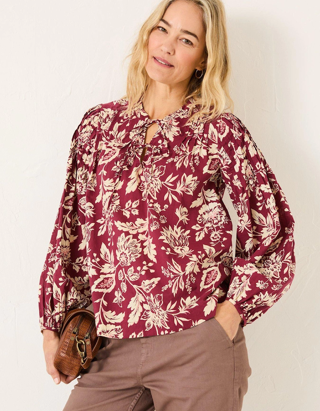 Sandy Blouse - Red, 2 of 1