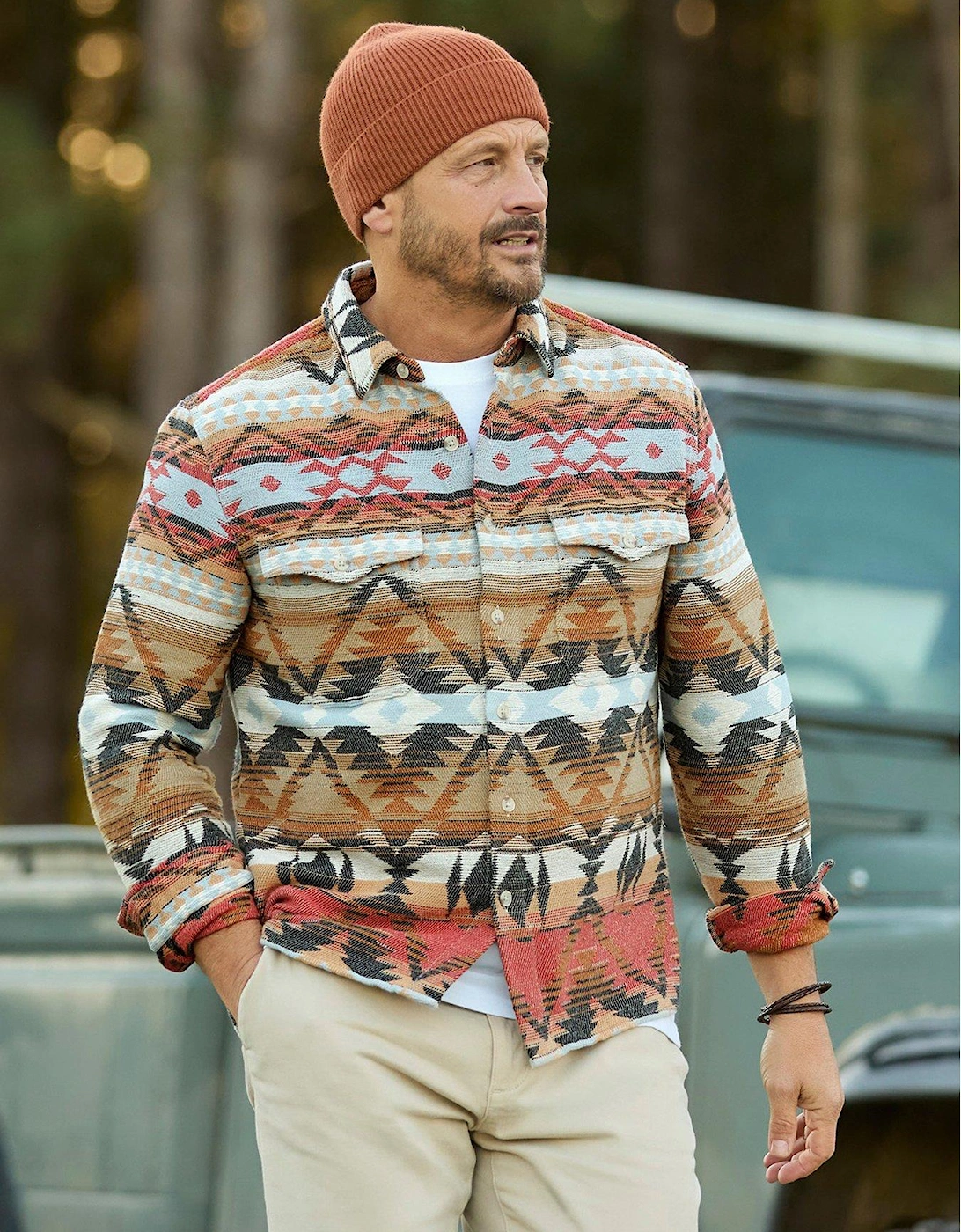 Enjoy The Adventure Long Sleeve Casual Shirt - Multi, 2 of 1