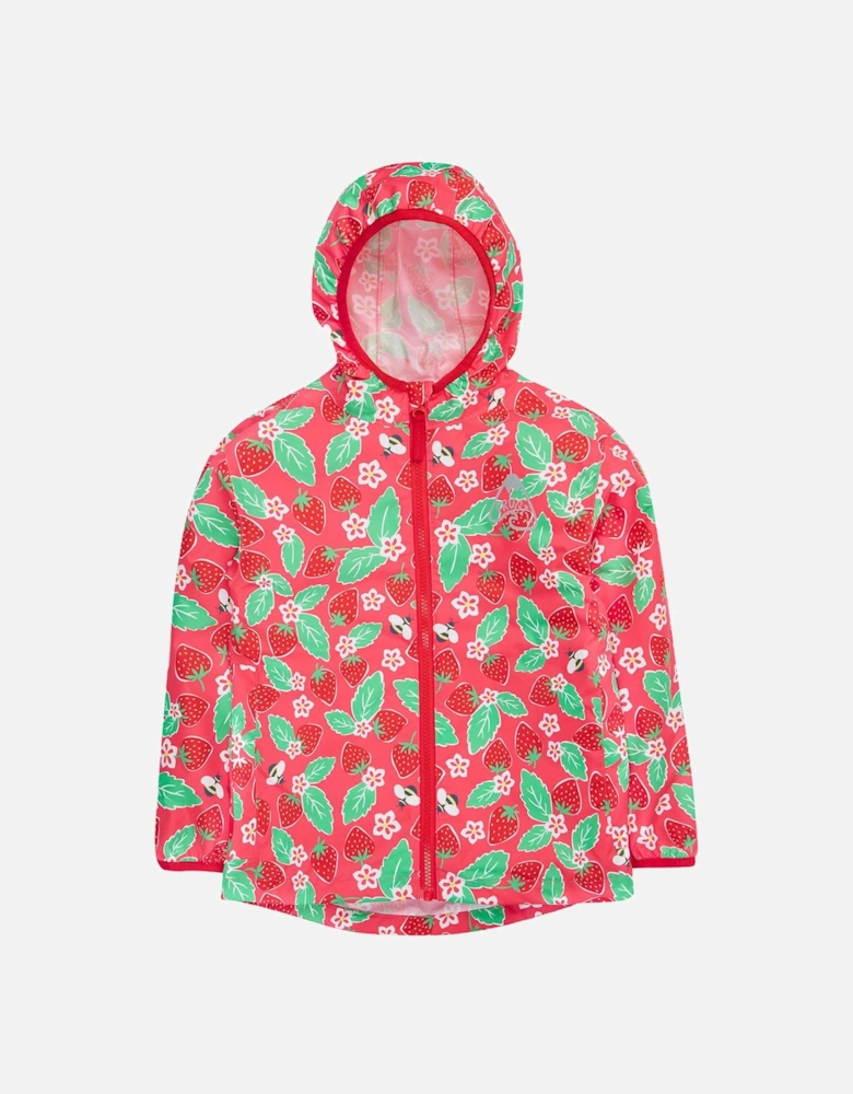 Girls Rain Or Shine Jacket - Pink