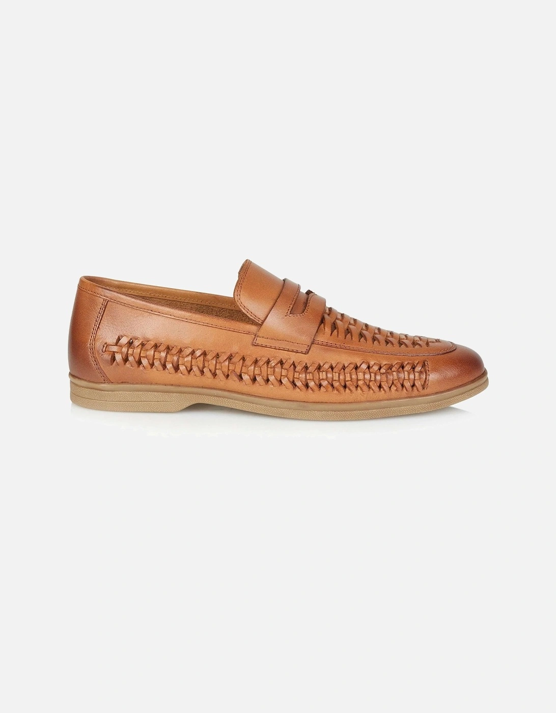 PERTH Mens Loafers Tan, 5 of 4