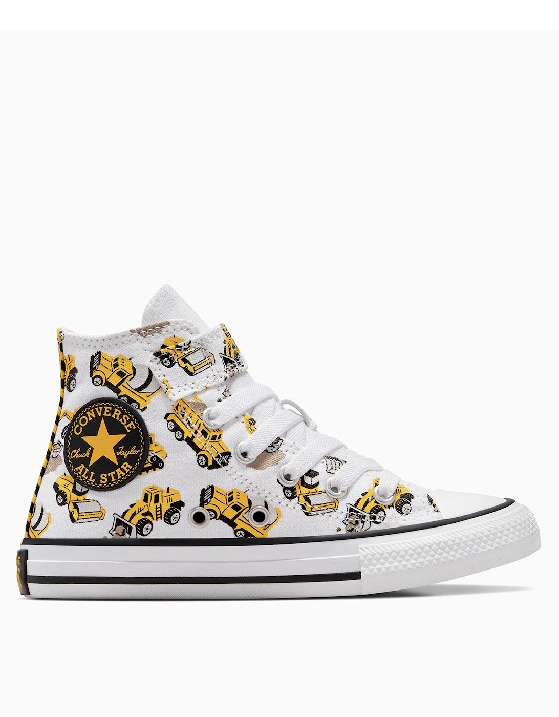 Kids Chuck Taylor All Star 1v Canvas Truck Hi Top - White, 2 of 1