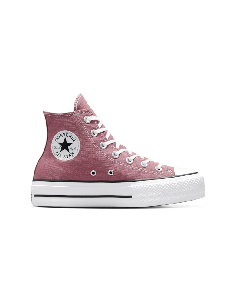 Womens Chuck Taylor All Star Lift Canvas Hilight Saddle/Natural Ivory/Black - Brown