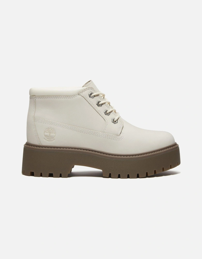 Stone Street Mid Lace Waterproof Boot - Natural Nubuck