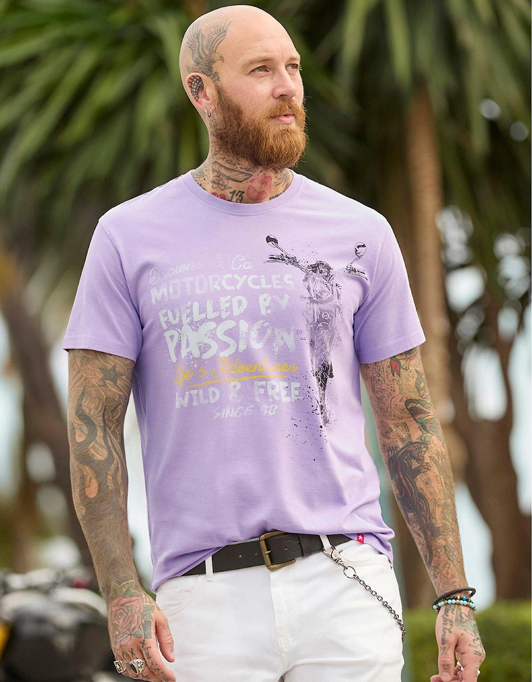 Wild And Free T-shirt - Light Purple, 2 of 1