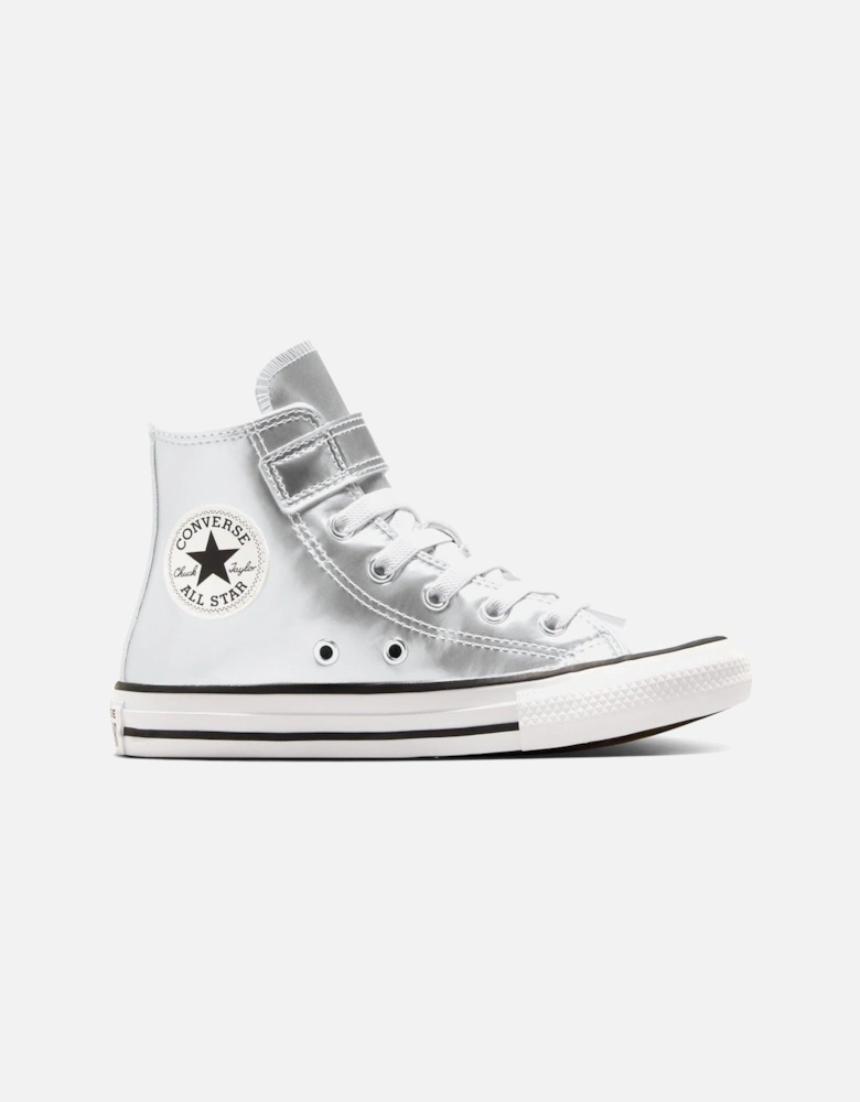 Kids Chuck Taylor All Star Hi Top Trainer - Silver