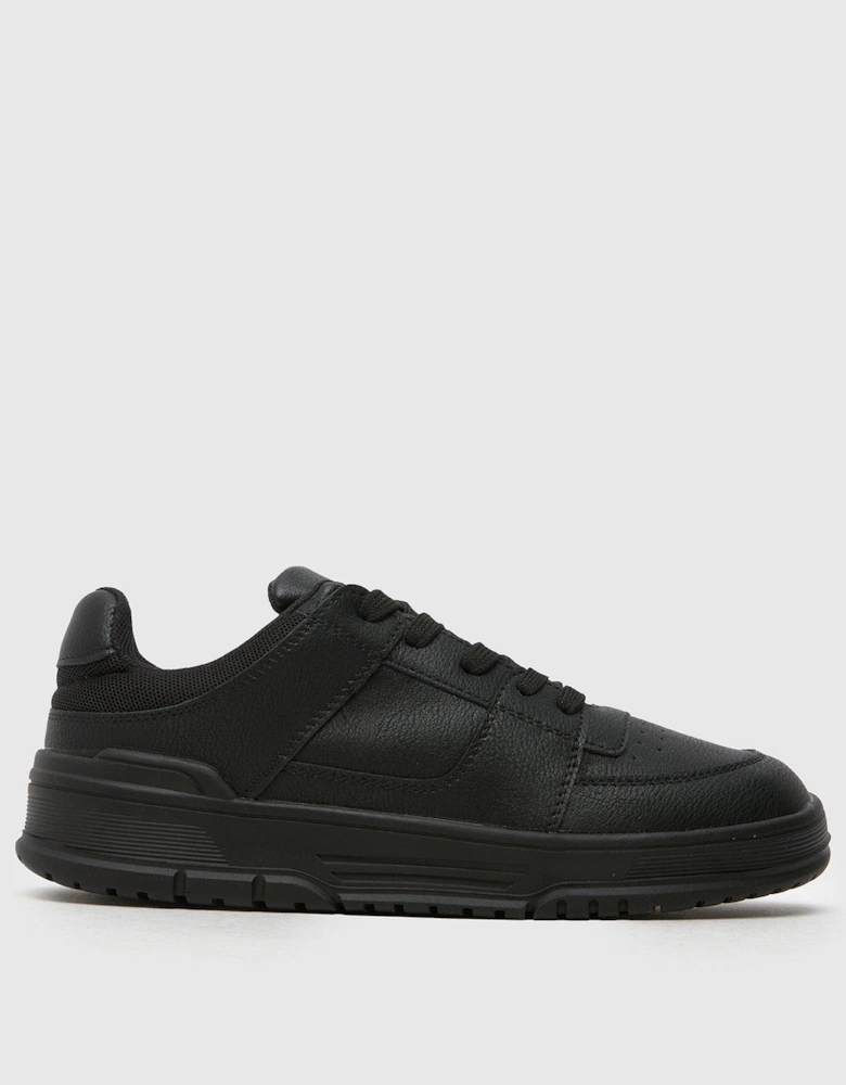 Machinery Youth Lace Trainer - Black