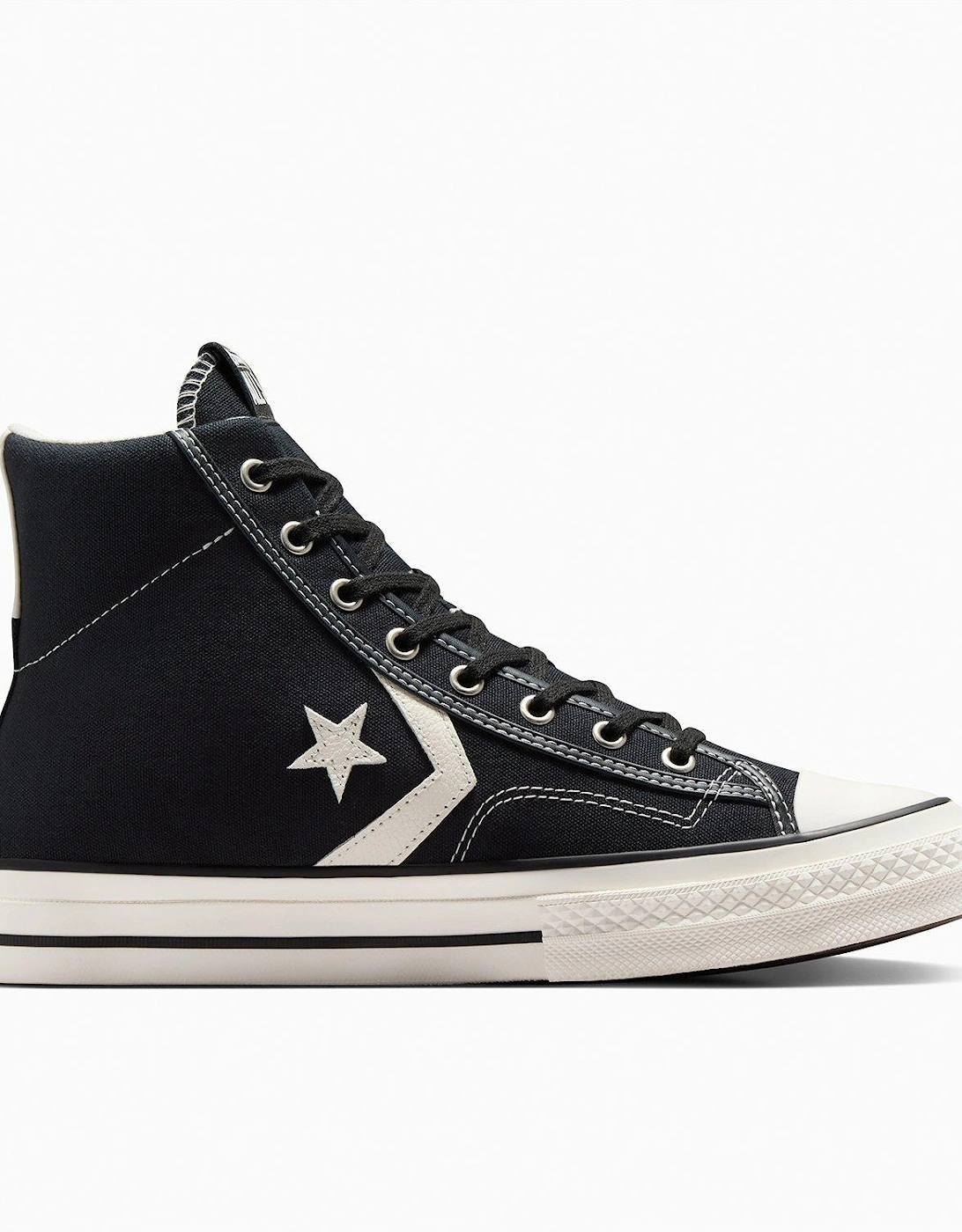 Mens Star Player 76 Canvas Hi-Top - Black, 2 of 1