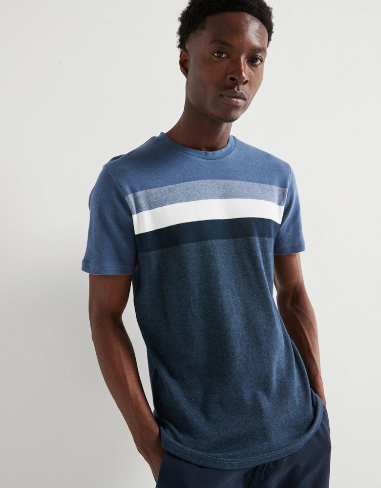 Chest Block T-Shirt - Multi