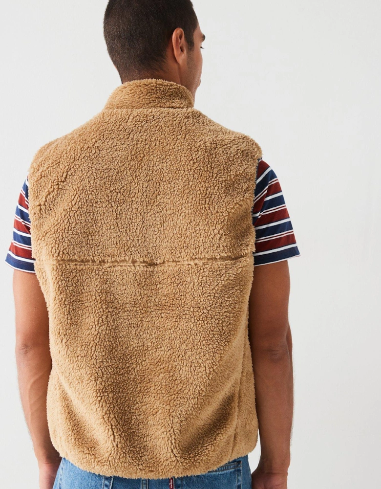 Summit Sherpa Gilet - Brown