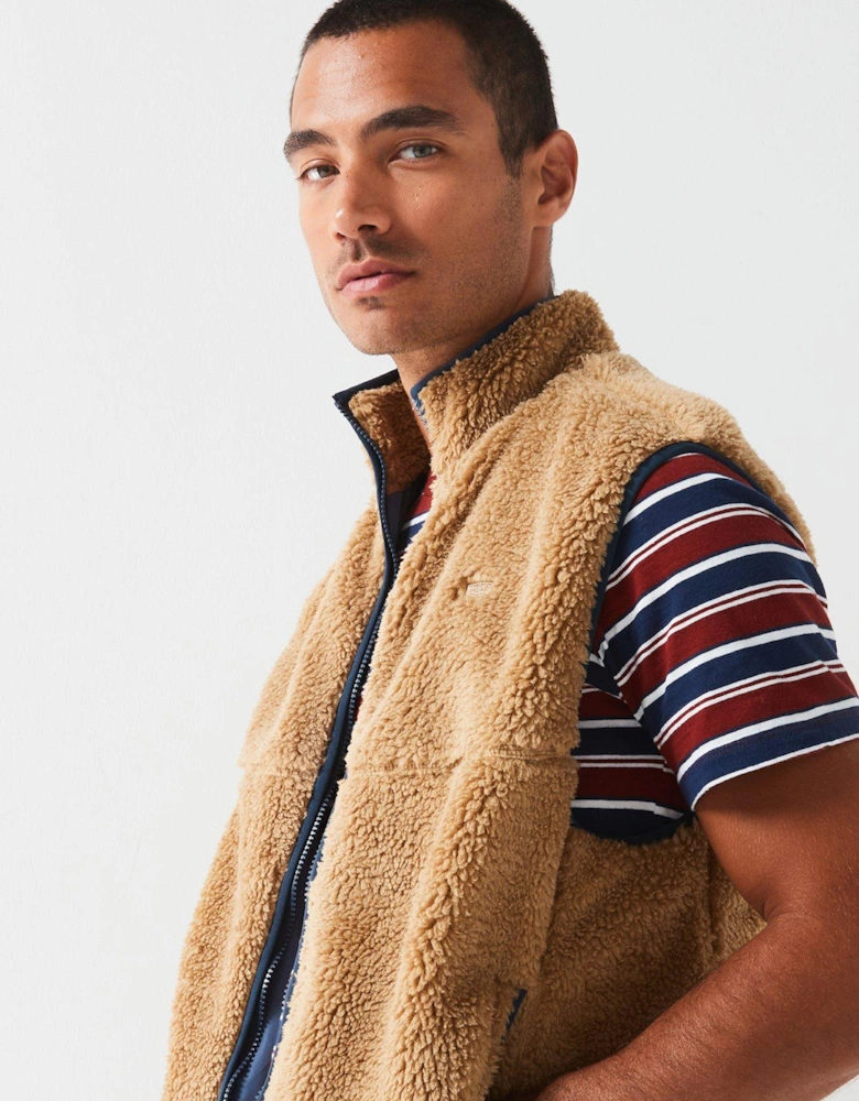 Summit Sherpa Gilet - Brown
