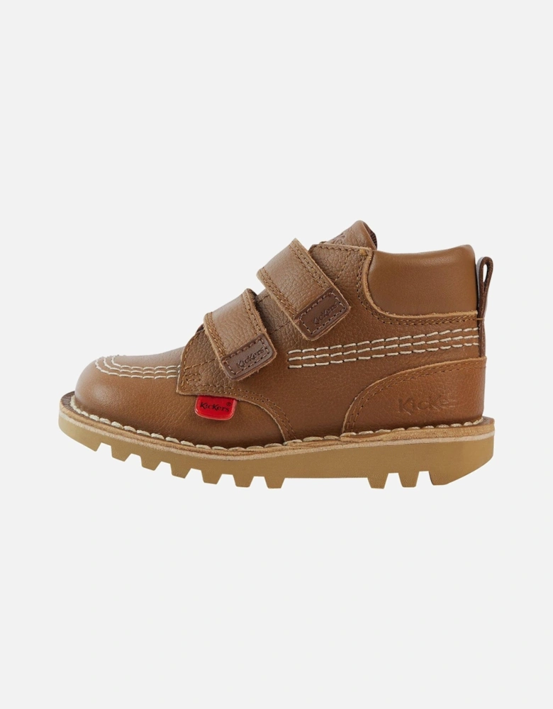 Kick Hi Roll Leather - Brown