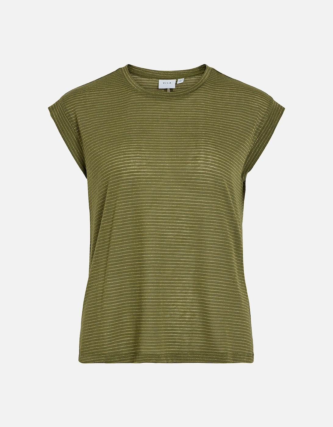 Mirella O-neck Sleeveless Top Olive, 3 of 2