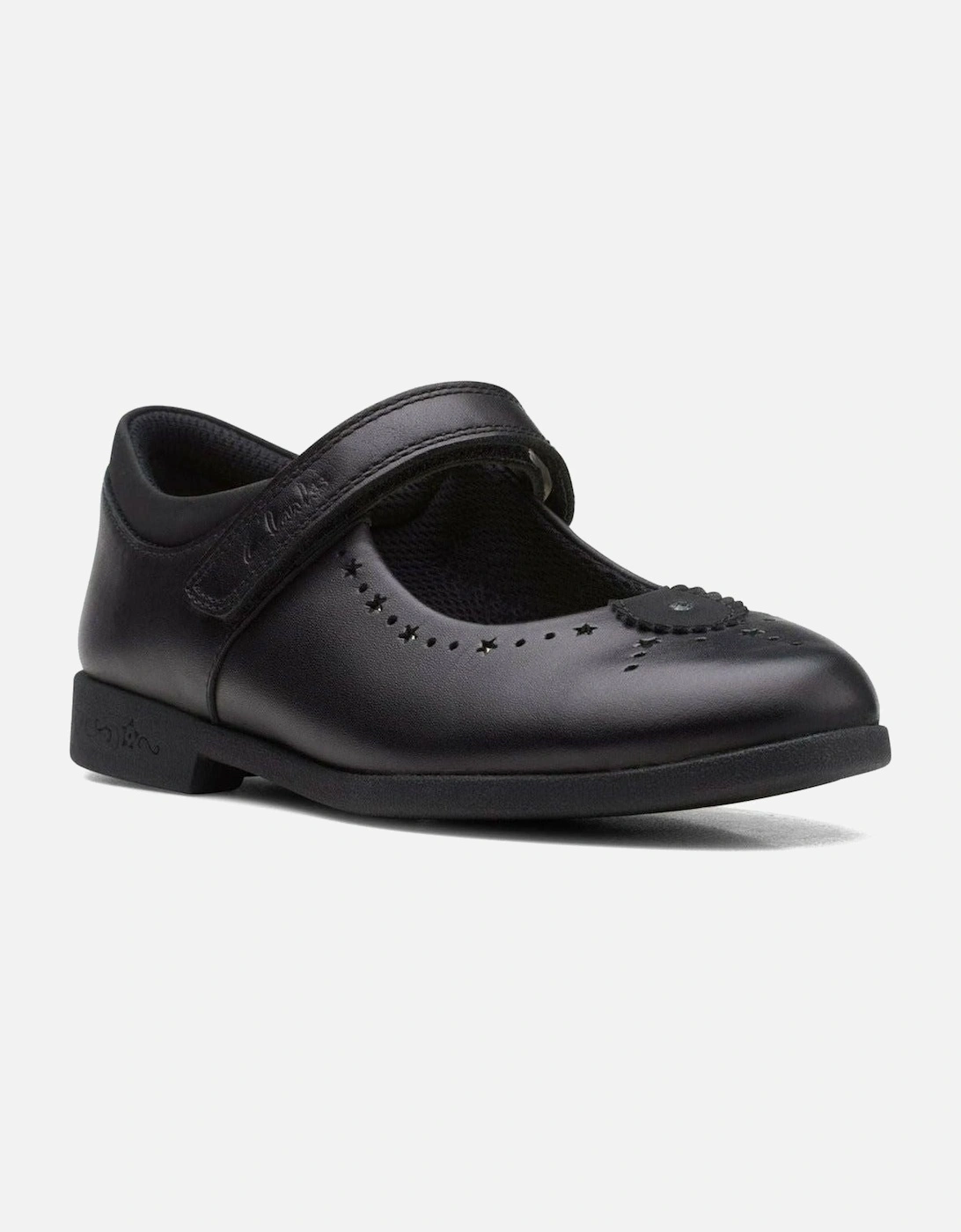 Clarks Clarks Magic Step Bar Kid black leather
