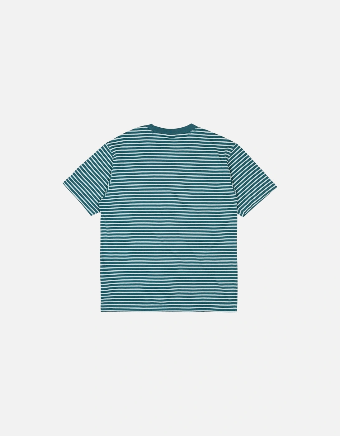 Numeric Stripe T-Shirt - New Spruce