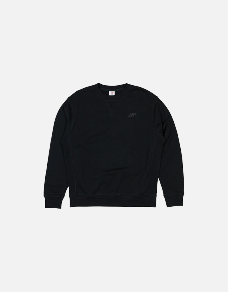 French Terry Sweatshirt - Black