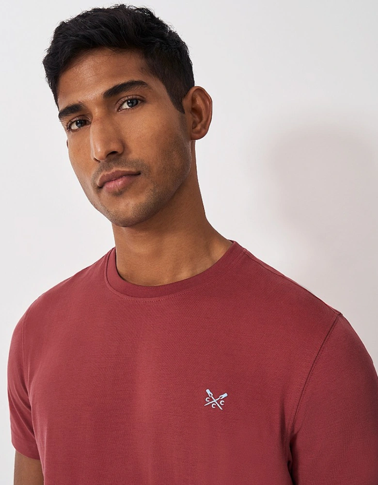 Men's Crew Classic Tee Brick Red