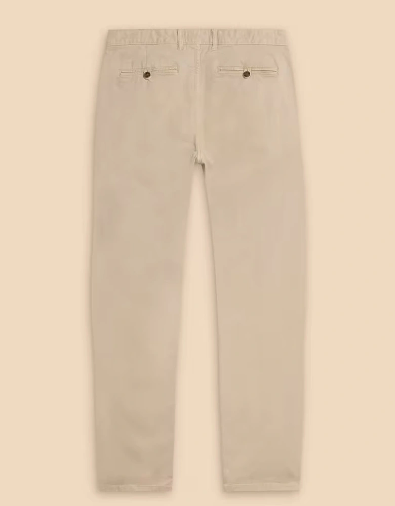 Men's Sutton Organic Chino Trouser Light Natural