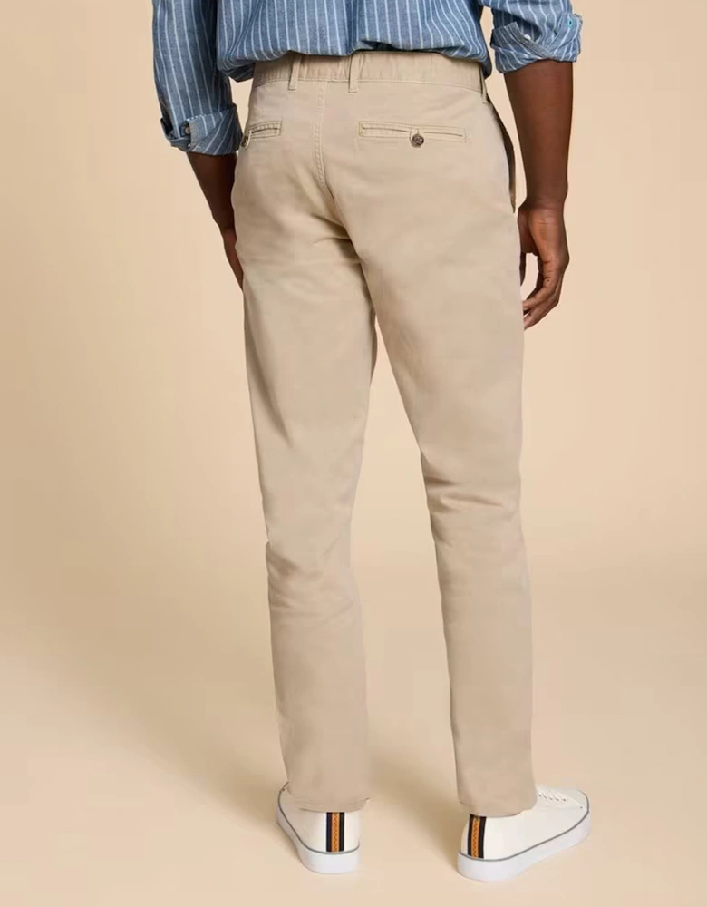 Men's Sutton Organic Chino Trouser Light Natural