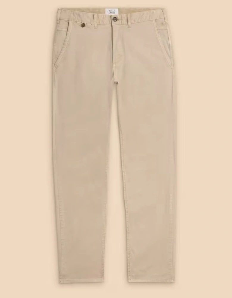 Men's Sutton Organic Chino Trouser Light Natural