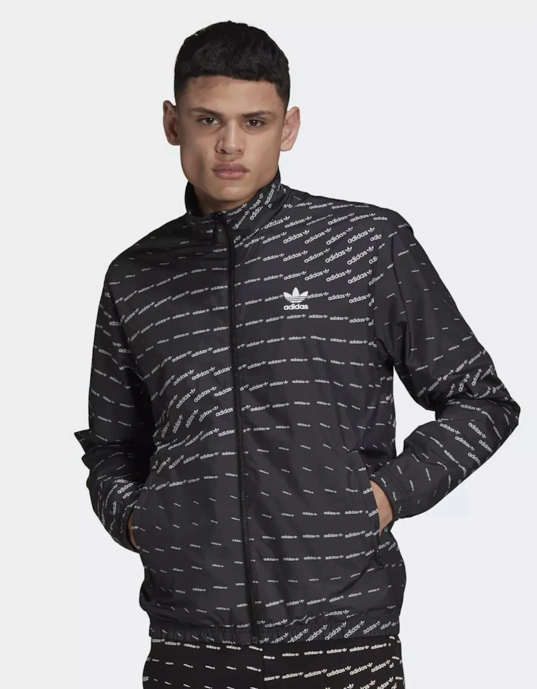 Graphic Mono Track Jacket