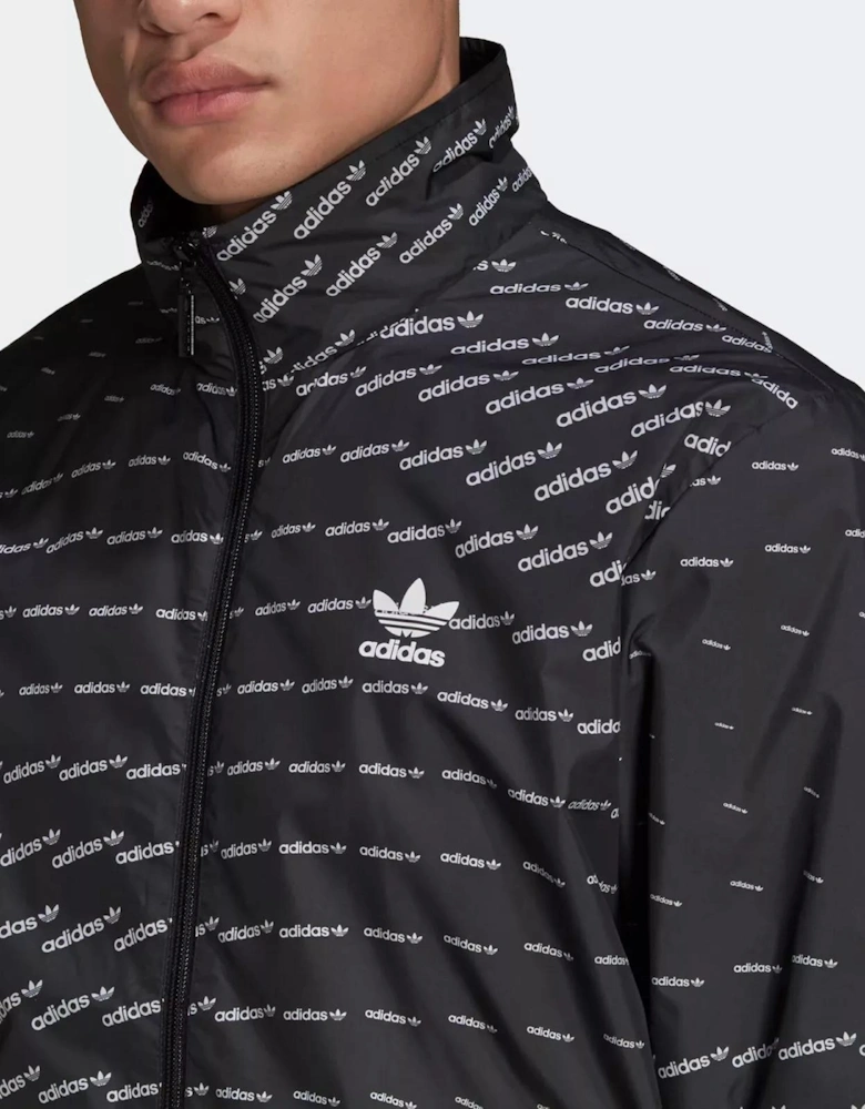 Graphic Mono Track Jacket