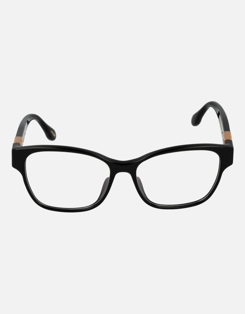 Square Full-Rim Acetate Optical Glasses Women - Black Frames