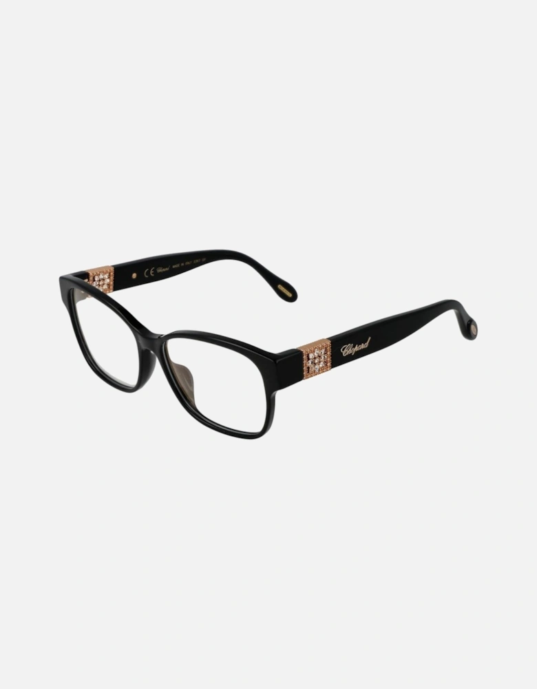 Square Full-Rim Acetate Optical Glasses Women - Black Frames