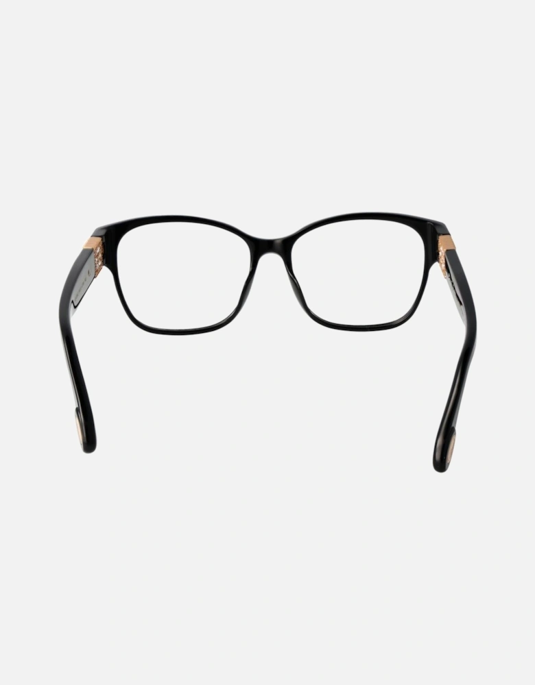Square Full-Rim Acetate Optical Glasses Women - Black Frames