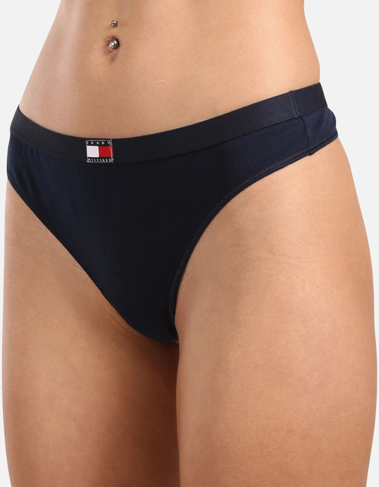 3-Pack Heritage Badge Thongs, Red/Pink/Navy