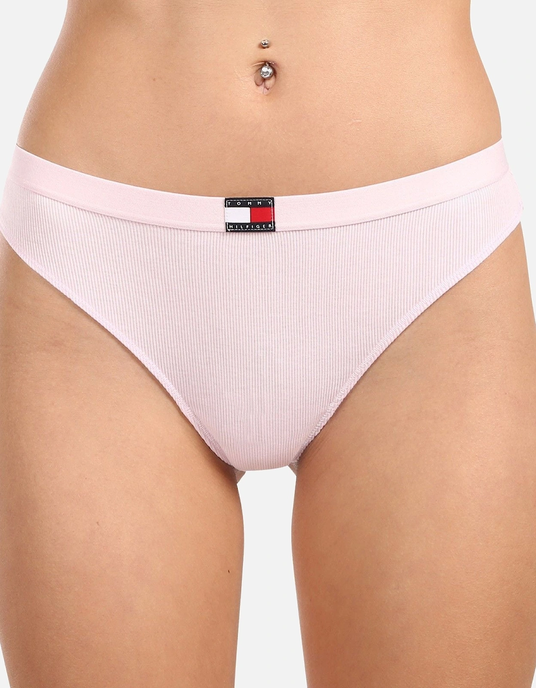 3-Pack Heritage Badge Thongs, Red/Pink/Navy