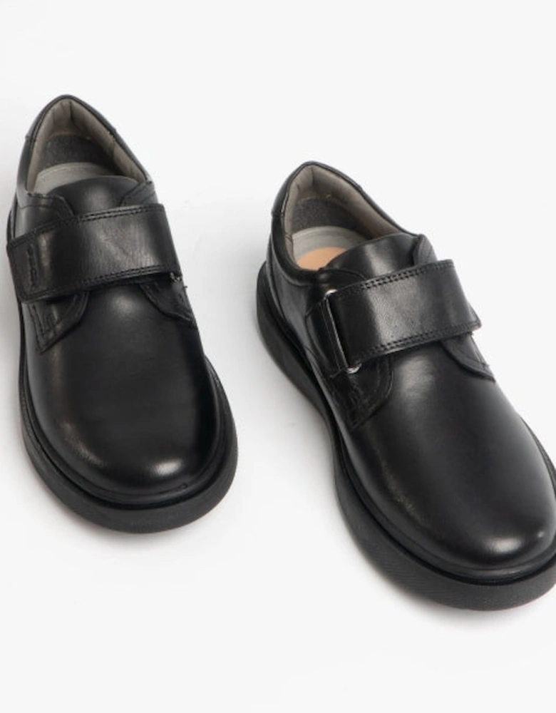 RIDDOCK Boys Single Strap School Shoes Black