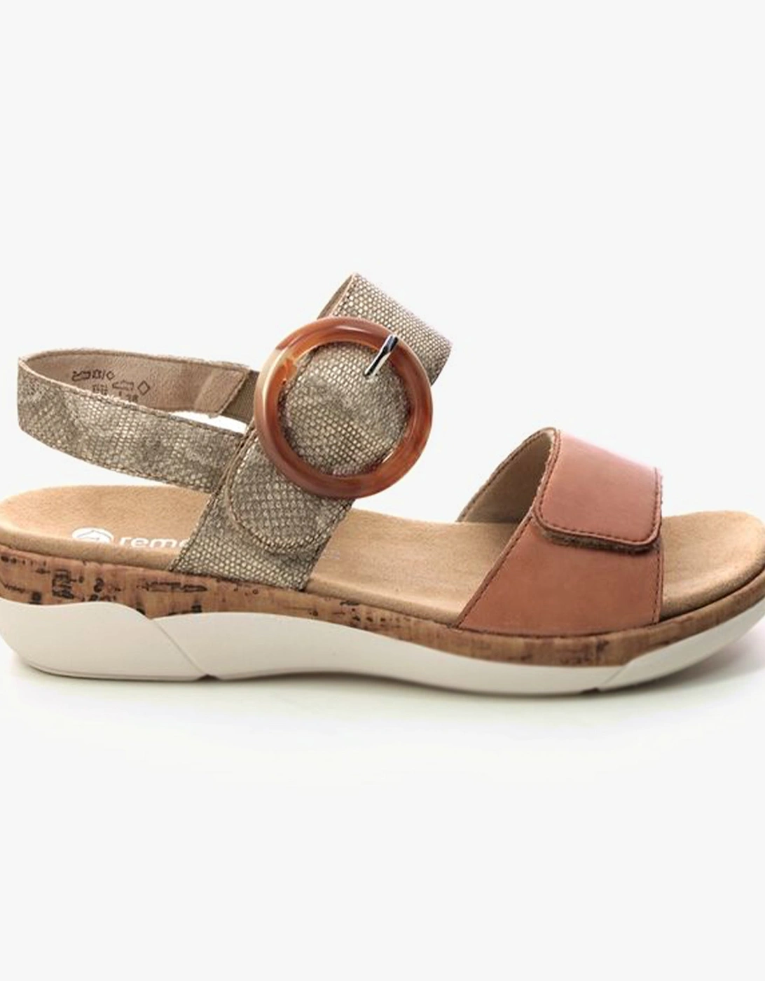 Remonte Women's Brown Jocelyn Sandals Tan - Size: 6.5