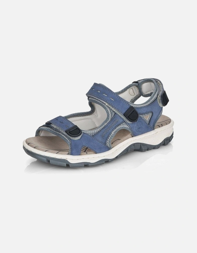 Ladies Walking Sandals 68874-14 Blue