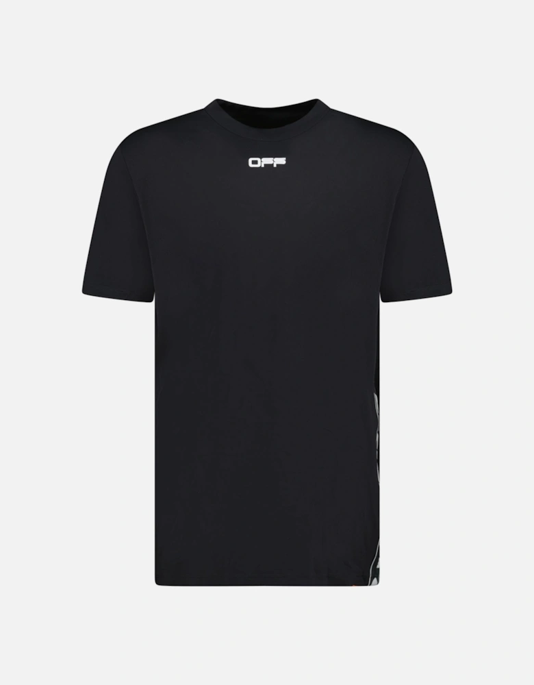 Logo Band Sport T-Shirt Black