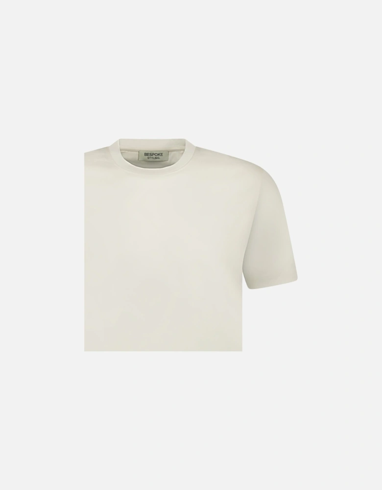 Mercerized Cotton T-Shirt Off-White