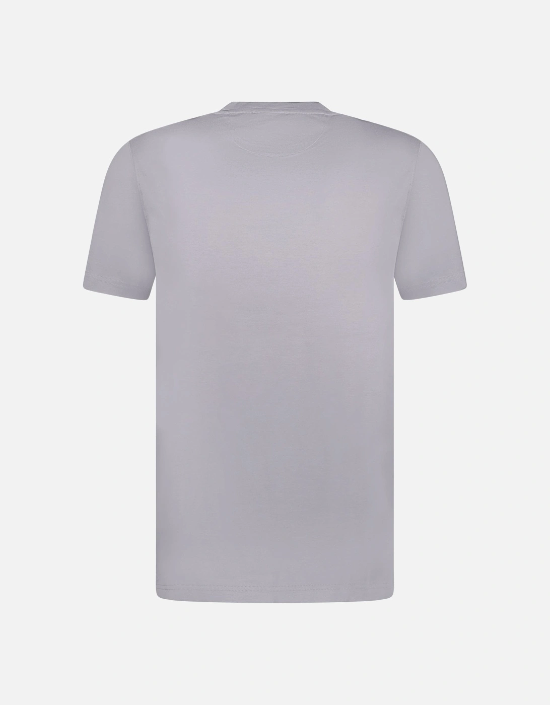 Mercerized Cotton T-Shirt Grey