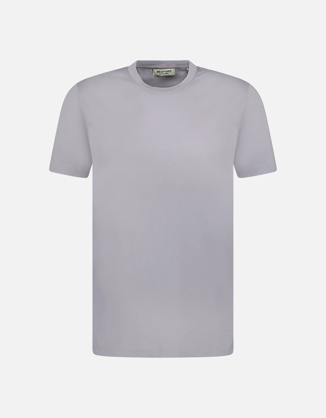 Mercerized Cotton T-Shirt Grey, 6 of 5