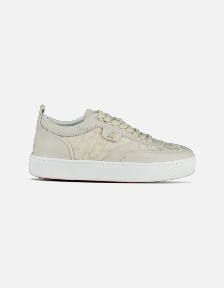 Happy Rui Leather Low Top Trainers Albatre