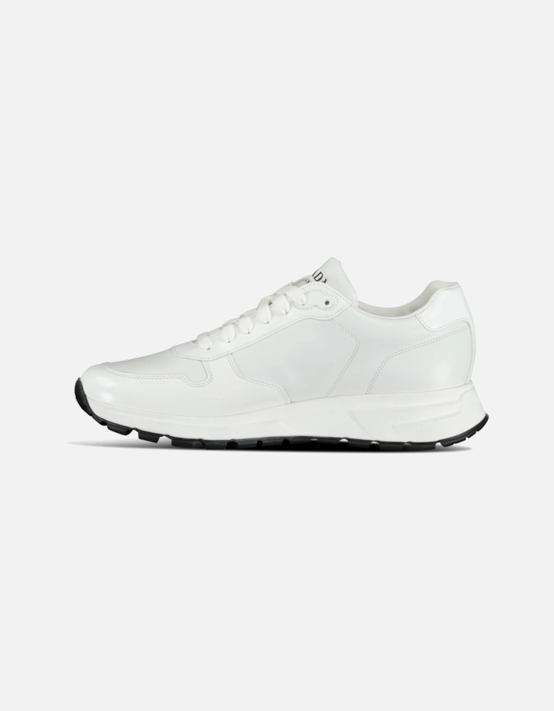 Re-Nylon Prax 01 Triangle Logo Trainers White