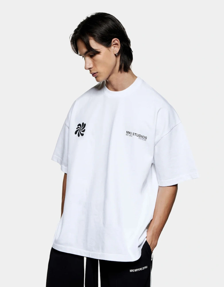 Oversized Abstract T-Shirt