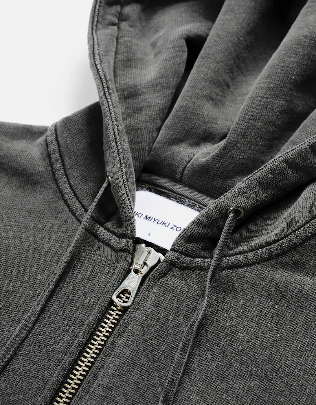 Oversized Uniform Zip Through Hoodie