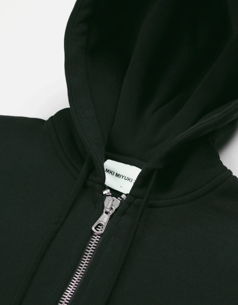 Oversized Uniform Zip Through Hoodie