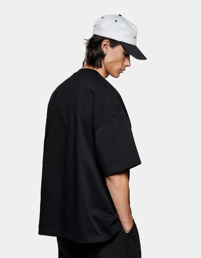 Oversized Linear T-Shirt