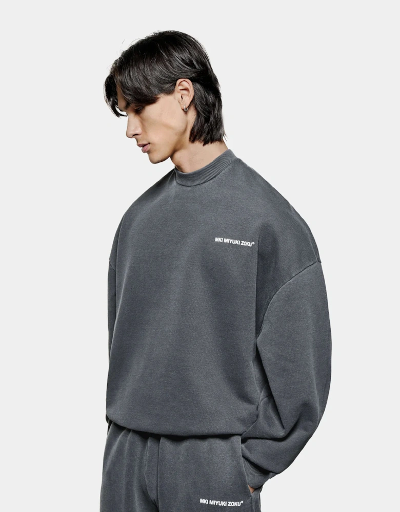 Oversized Uniform Crew Sweatshirt