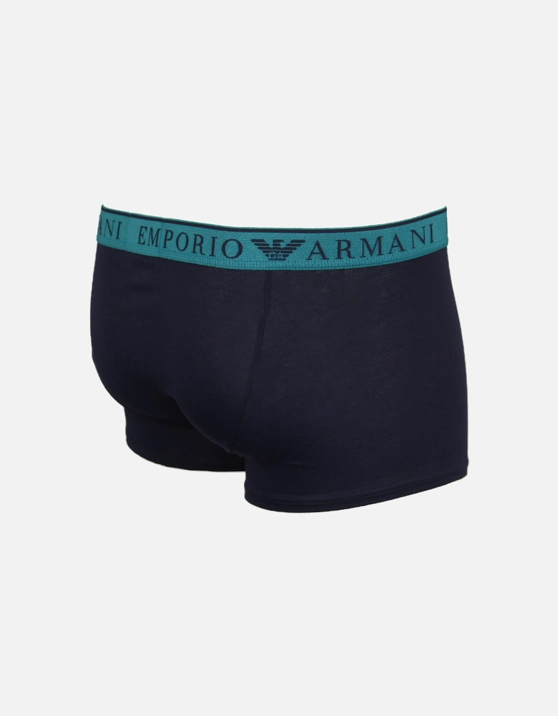 2-Pack Endurance Boxer Trunks, Armani Blue