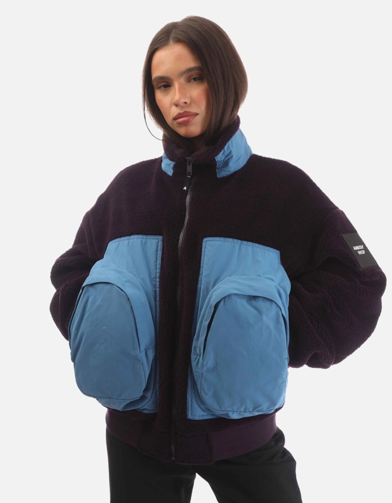 Fleece Panel Jacket