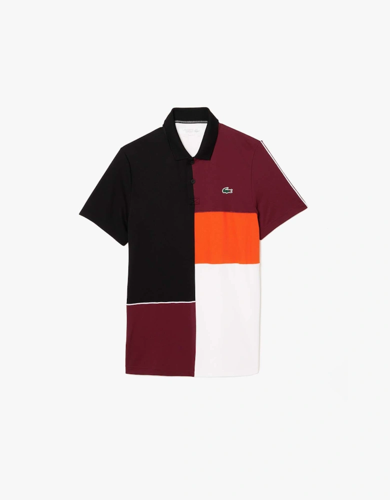 Regular Fit Recycled Fiber Tennis Polo Shirt